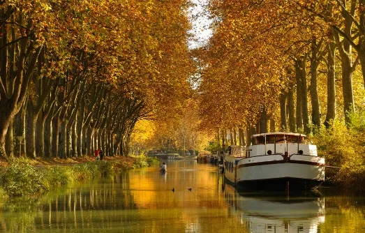 Vue du canal du Midi