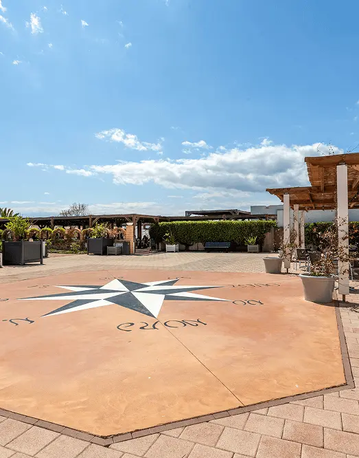 La place du village vacances dans l’Aude Rives des Corbières à Port-Leucate